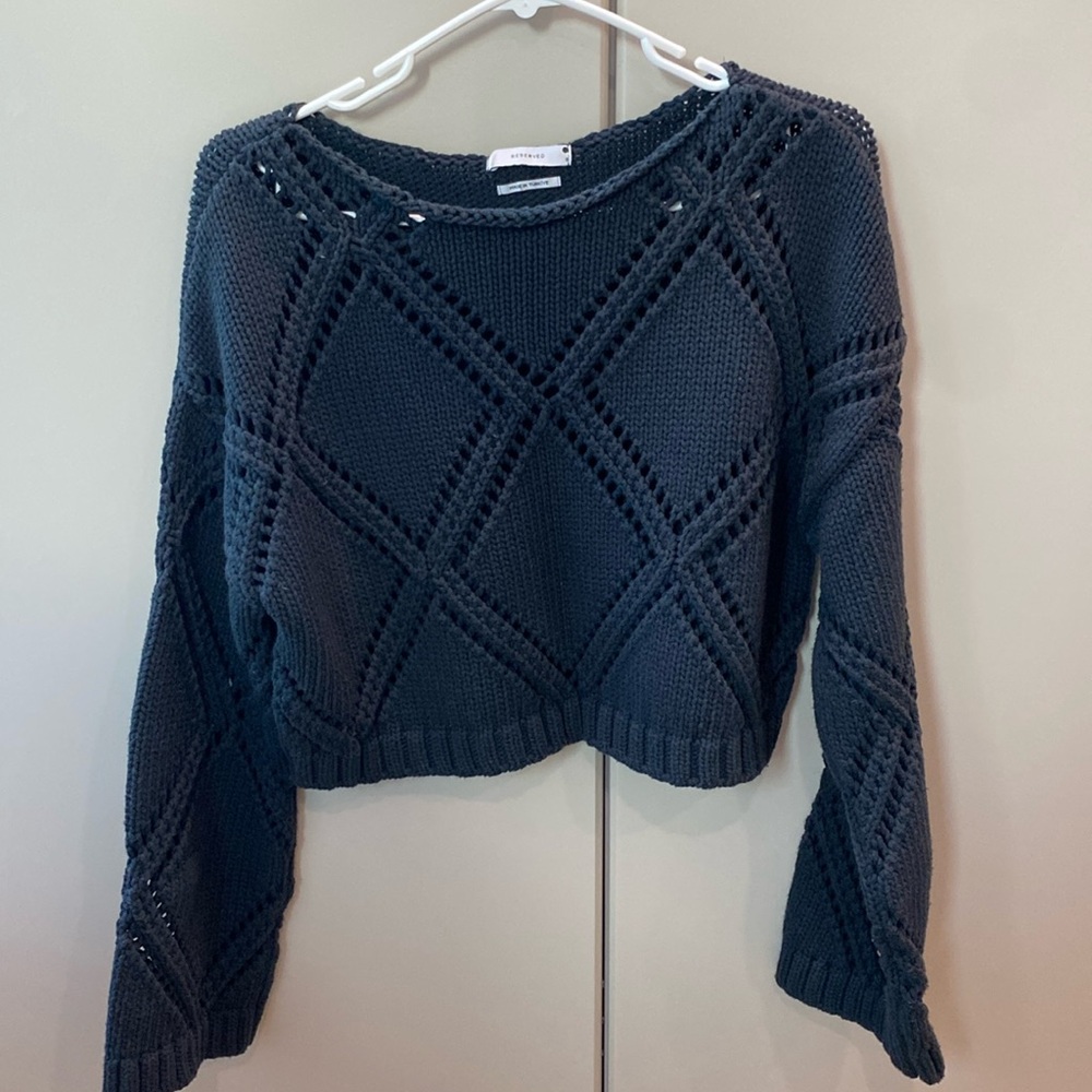 Reserved Black Sweater